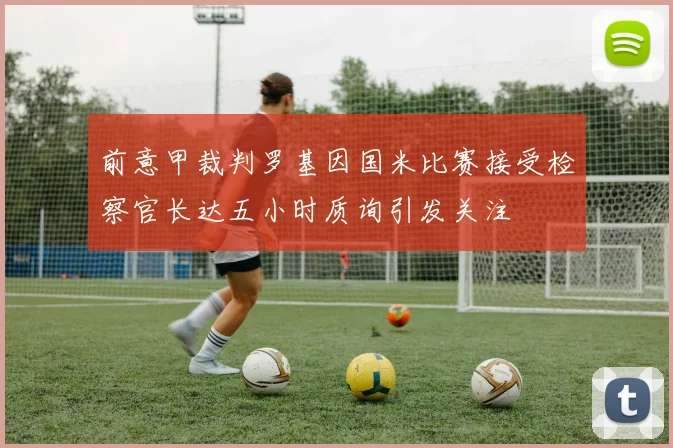 前意甲裁判罗基因国米比赛接受检察官长达五小时质询引发关注